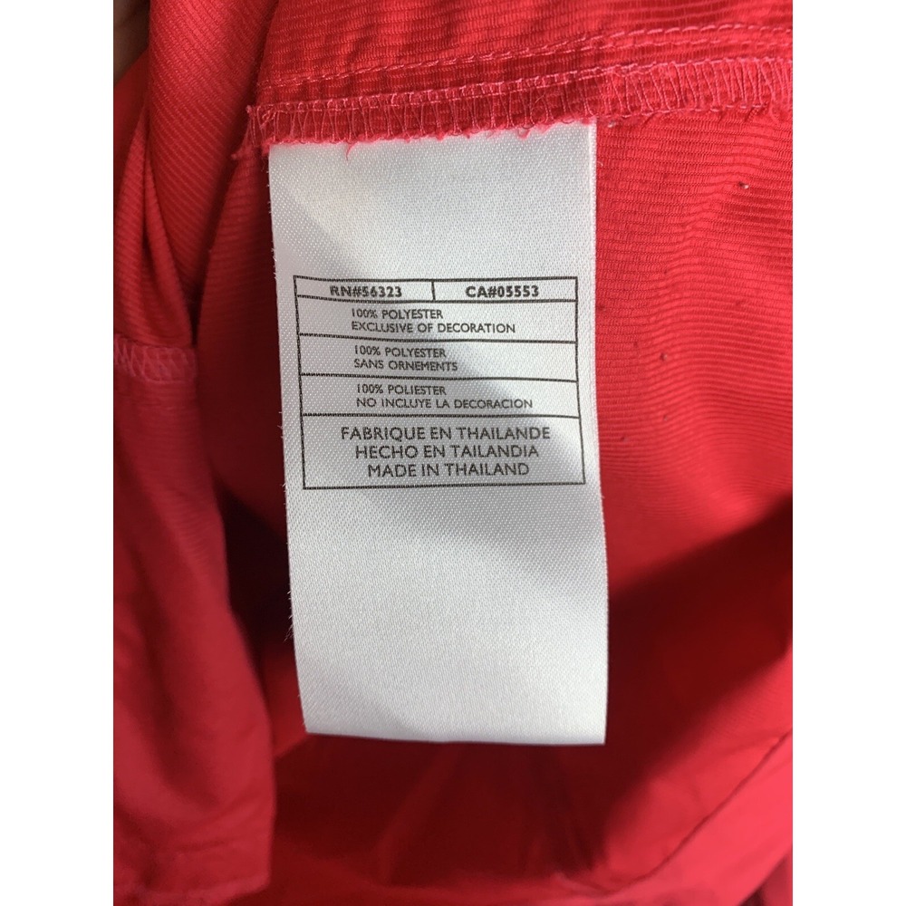 Nike Golf Fit Storm Women's Sm (4-6) Windbreaker Jacket Hooded Zip Collar Pink - Picture 6 of 10